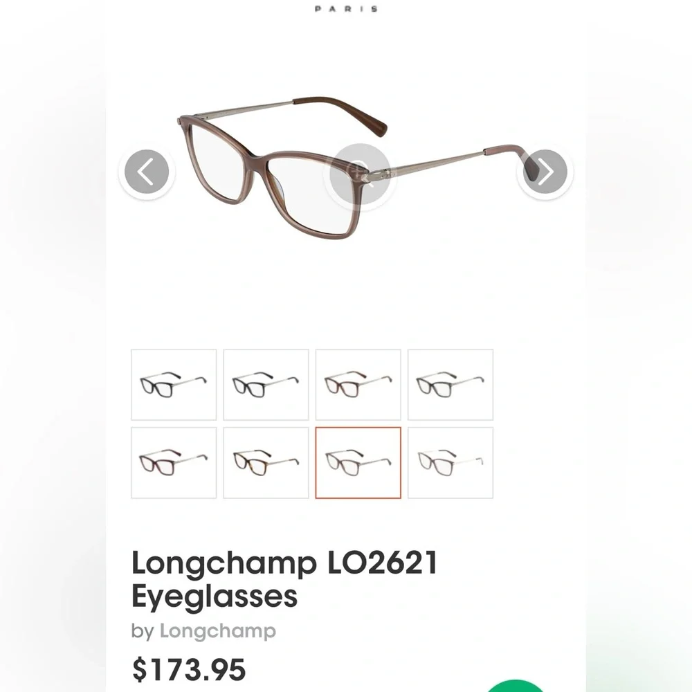 ✅Longchamp -LO2621 brand Eyeglasses - Picture 8 of 9